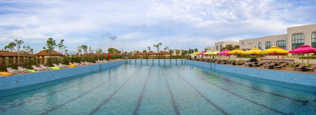 Hồ bơi lớn có làn bơi tại K-Town Resort Phan Thiết, ảnh K-Town từ thư mục tư liệu Nova Sport
